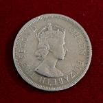 Hong Kong 1 Dollar - Elizabeth II 1960 Coin