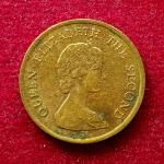 Hong Kong 10 Cents Elizabeth II 1983 Coin