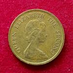 Hong Kong 10 Cents Elizabeth II 1983 Coin