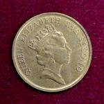 Hong Kong 10 Cents Elizabeth II 1986 Coin
