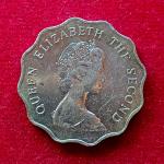 Hong Kong 2 Dollar Elizabeth II 1983 Coin