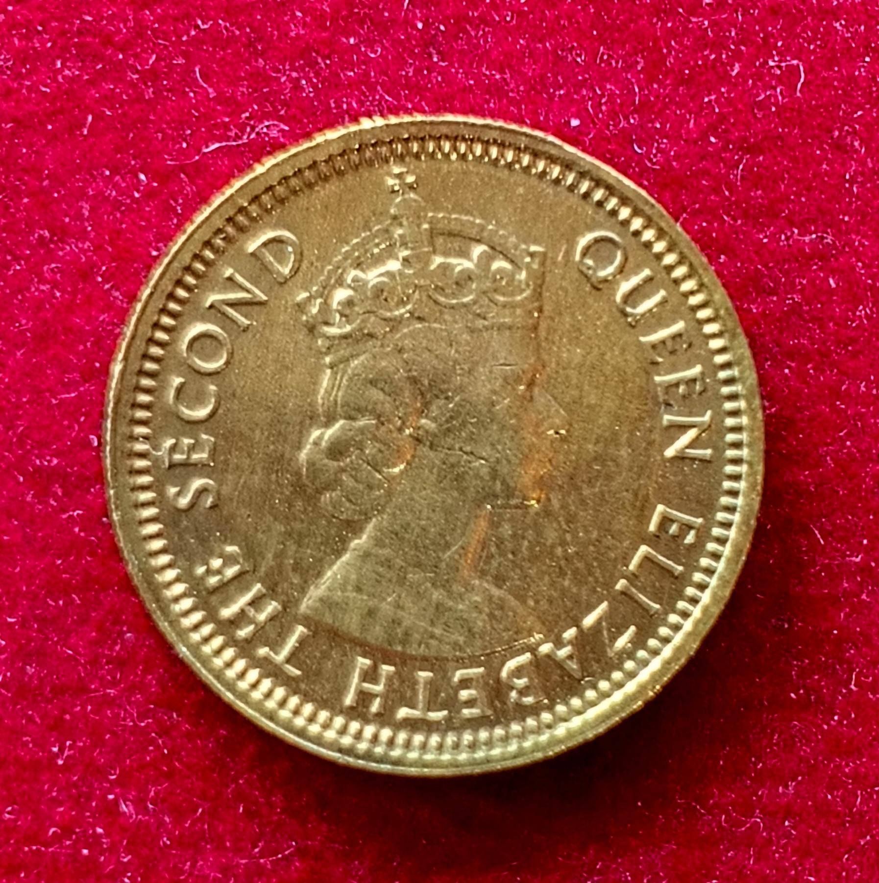 Hong Kong 5 Cents Elizabeth II 1967 Coin