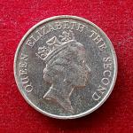 Hong Kong 5 Dollars - Elizabeth II 1989 Coin