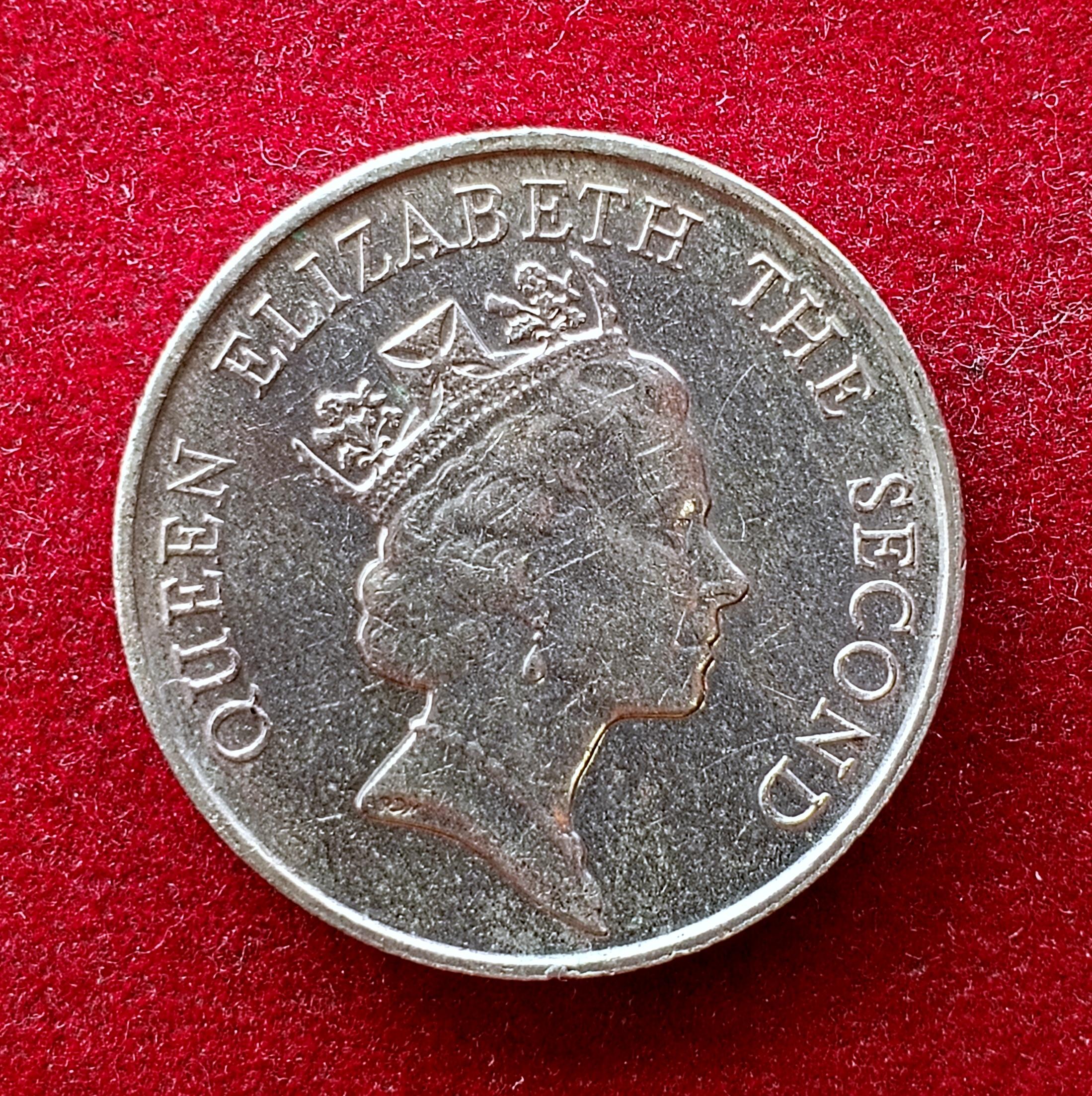 Hong Kong 5 Dollars - Elizabeth II 1989 Coin