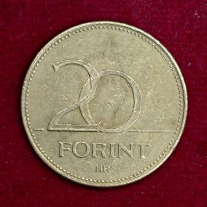 Hungary 20 Forint 1995 Coin