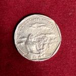 India 1 Ruppe FAO - Rainfed Farming Commemorative 1988 Coin (Mumbai mint)