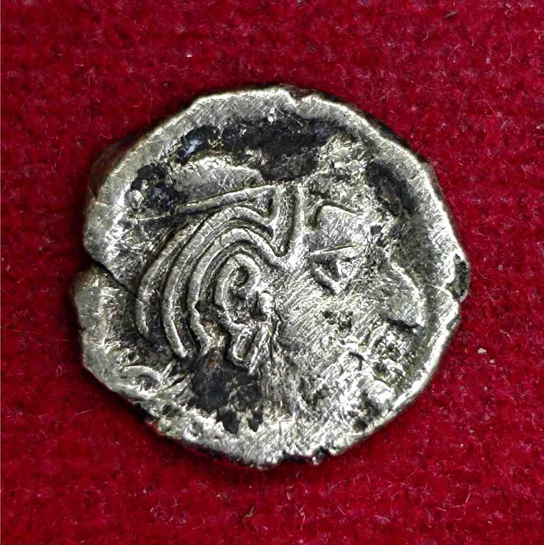 India (Ancient) Western Satraps 1 Drachm Ksahtrap Dynasty Silver Coin
