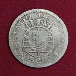 India Portuguese 1 Escudo 1958 Coin