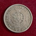 India Portuguese 1 Escudo 1959 Coin
