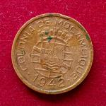 India Portuguese 10 Centavos 1942 Coin