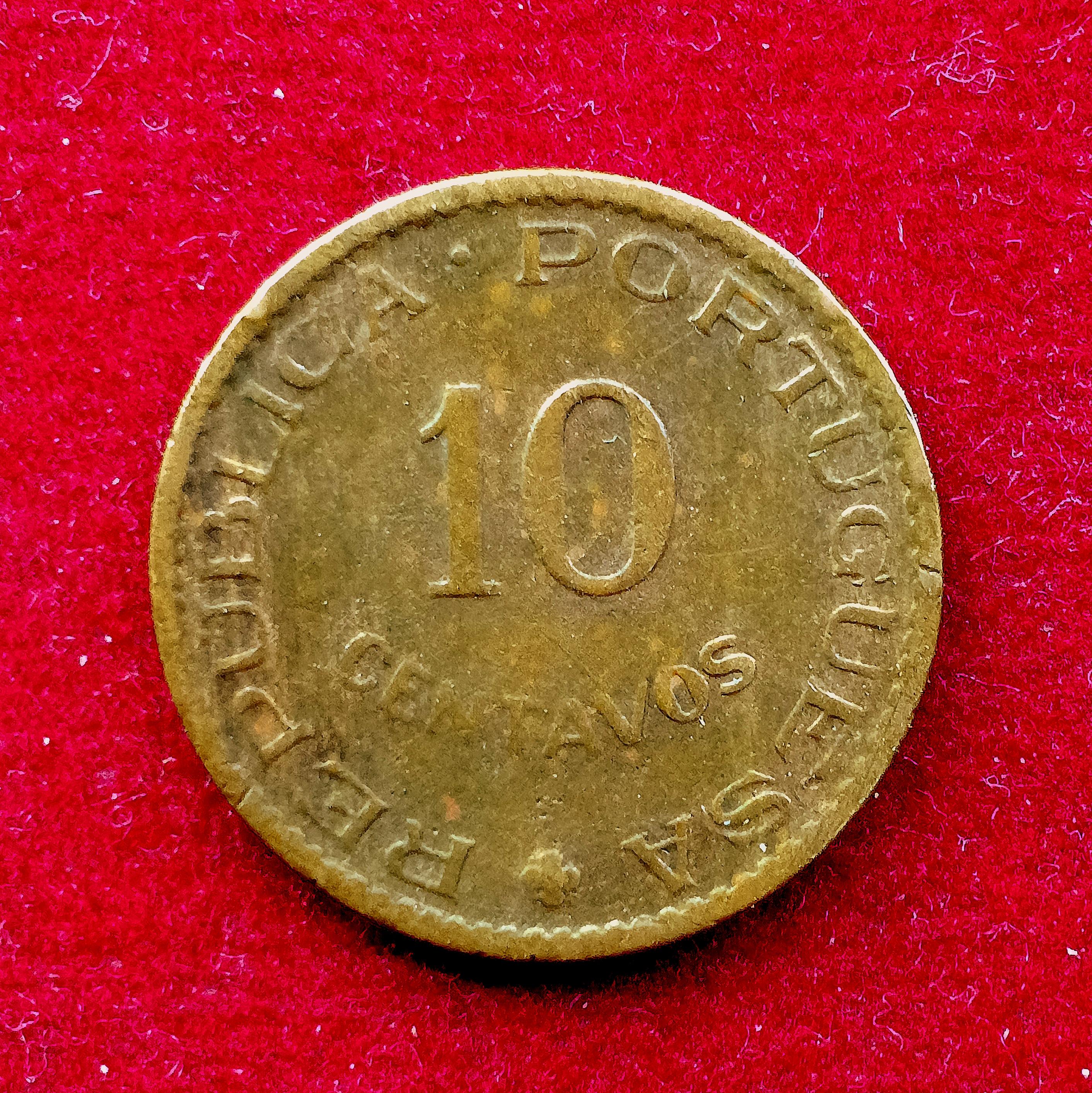 India Portuguese 10 Centavos 1959 Coin