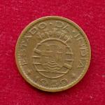 India Portuguese 10 Centavos 1959 Coin