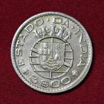 India Portuguese 3 Escudos 1959 Coin