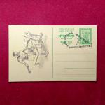 India Post Card – 1969 Mahatma Gandhi Birth Centenary Post Card Bombay (Cancelled Postcard)