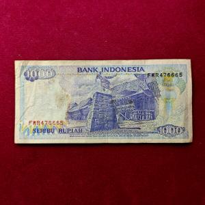 Indonesia 1000 Rupiah 1992 Banknote
