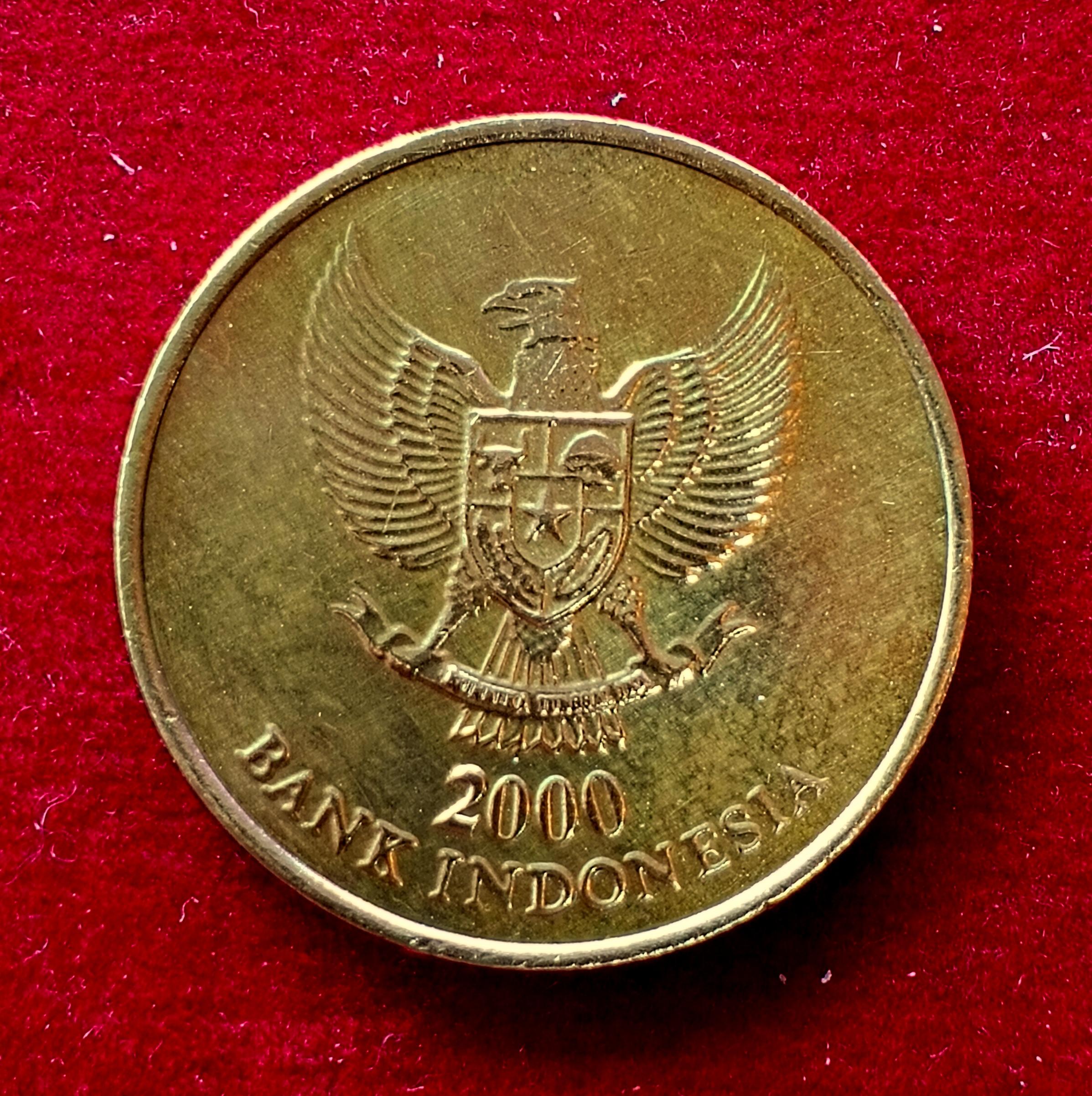 Indonesia 500 Rupiah 2000 Coin