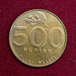 Indonesia 500 Rupiah 2002 Coin