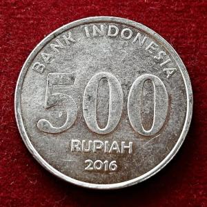 Indonesia 500 Rupiah 2016 Coin
