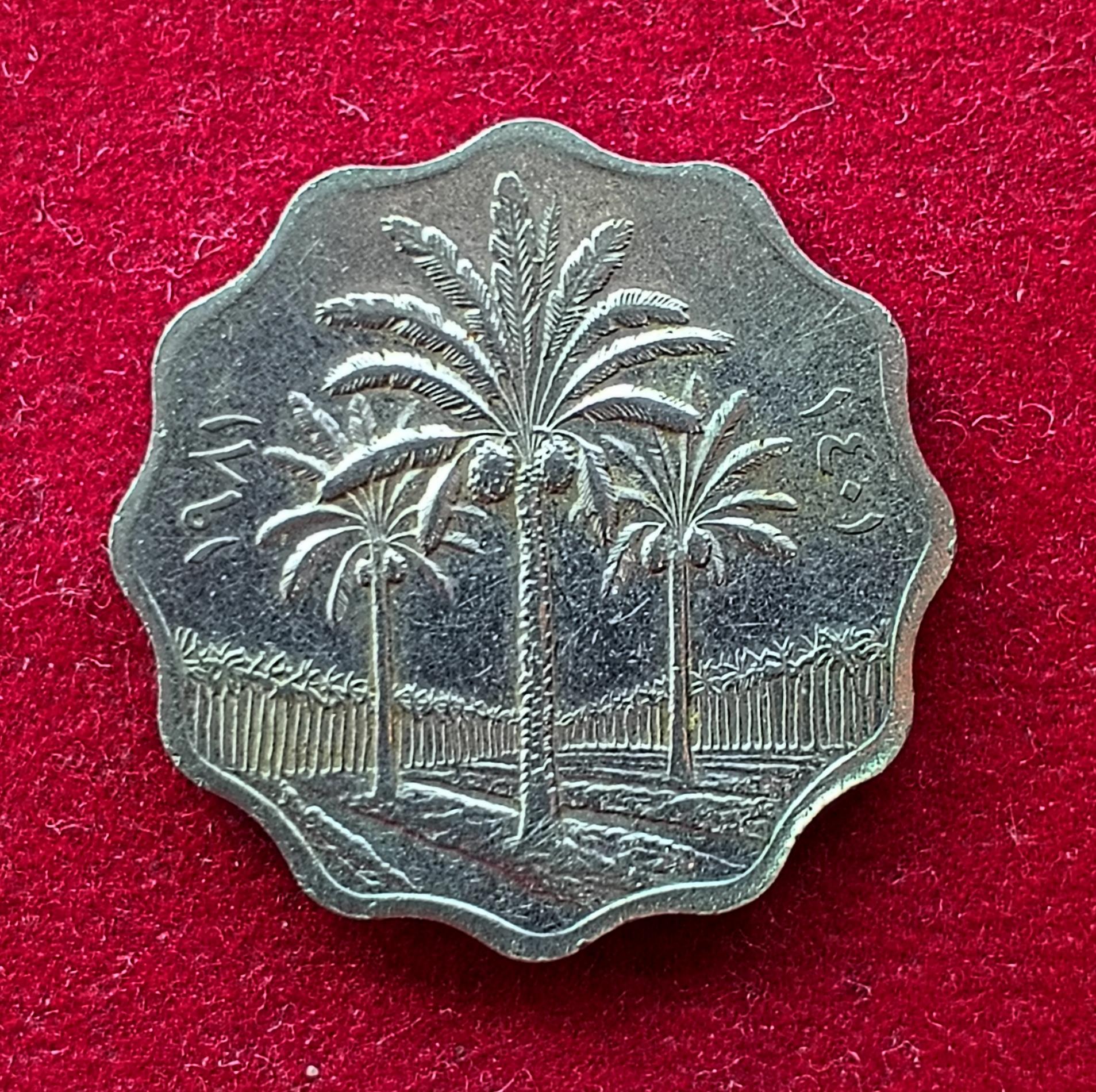 Iraq 5 Fils 1401 (1981) Coin
