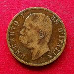 Italy 10 Centesimi - Umberto I 1894 Coin