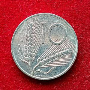 Italy 10 Lire 1981 Coin
