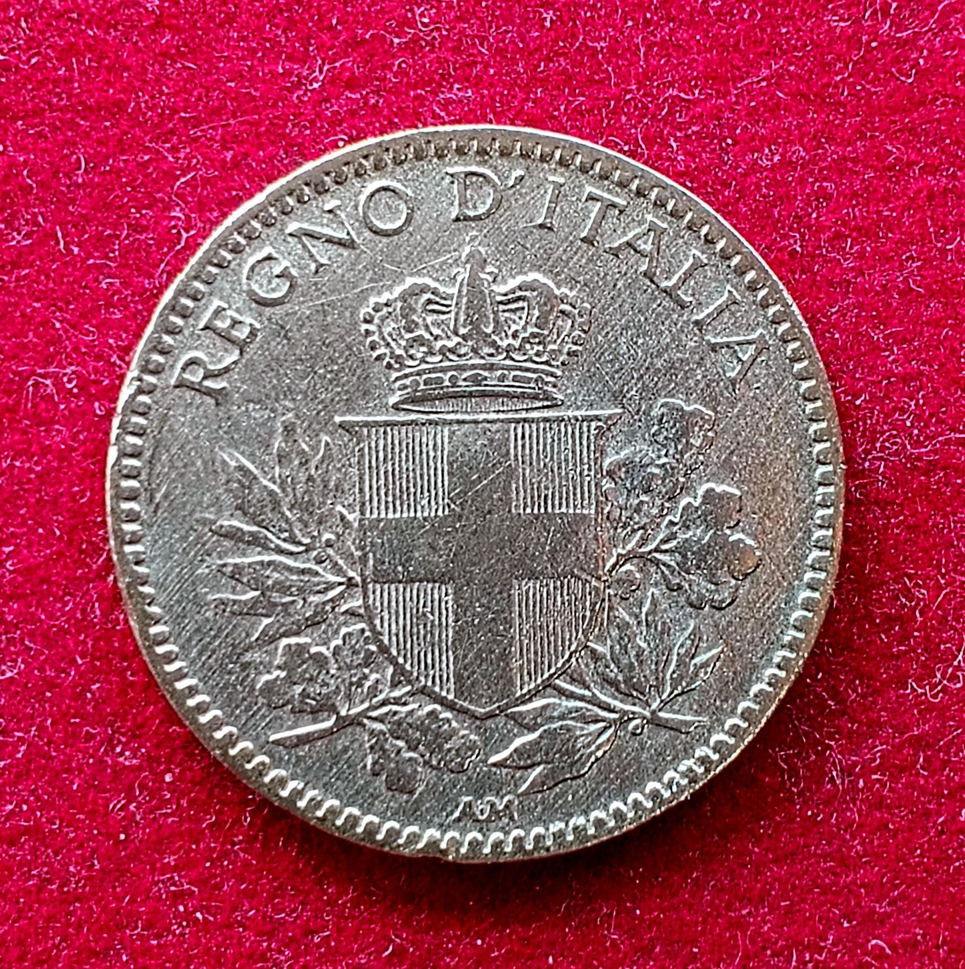 Italy 20 Centesimi Vittorio Emanuele III 1919 Coin