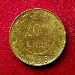 Italy 200 Lire 1998 Coin