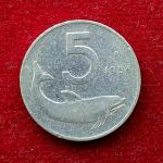 Italy 5 Lire 1954 Coin