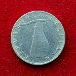 Italy 5 Lire 1954 Coin