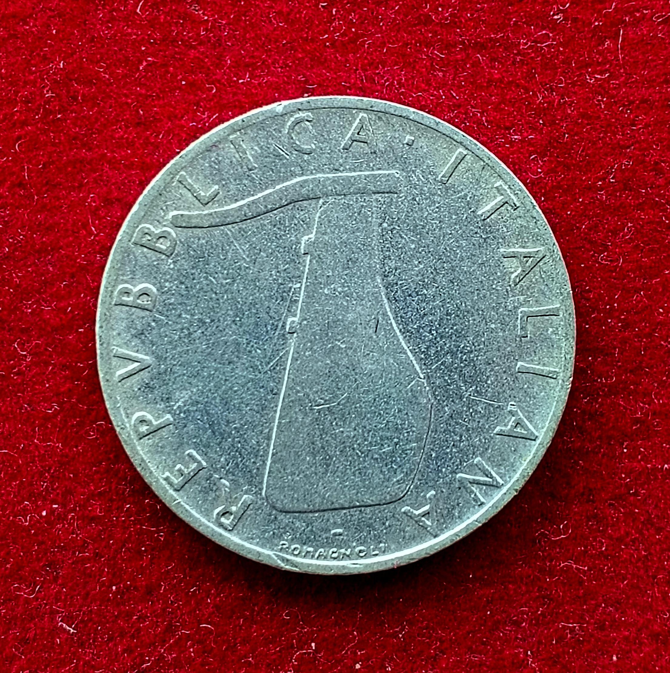 Italy 5 Lire 1954 Coin