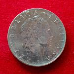 Italy 50 Lire 1965 Coin (Small Type)