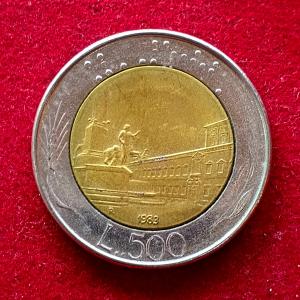 Italy 500 Lire 1983 Coin
