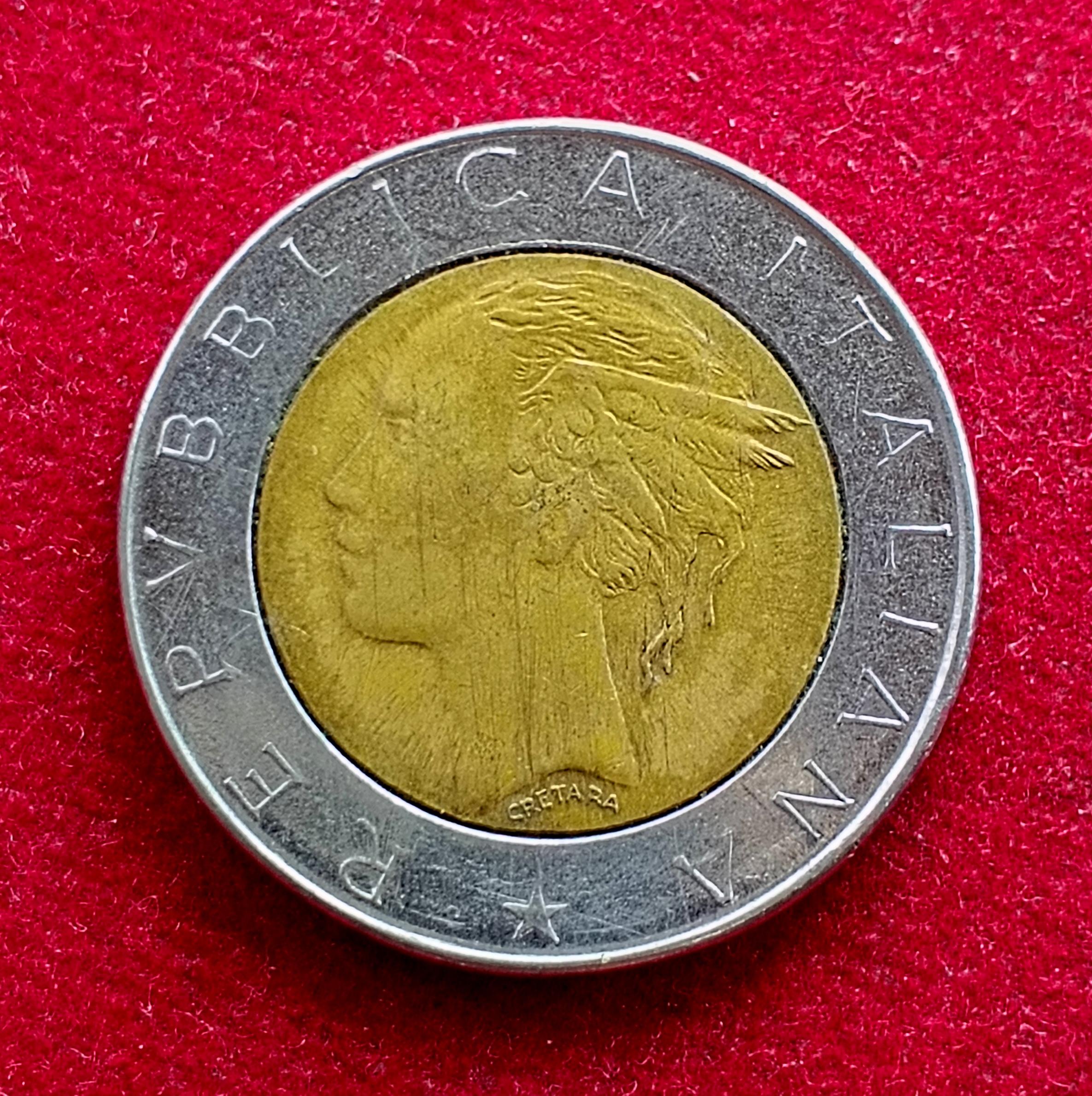 Italy 500 Lire 1984 Coin