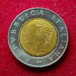 Italy 500 Lire 1992 Coin