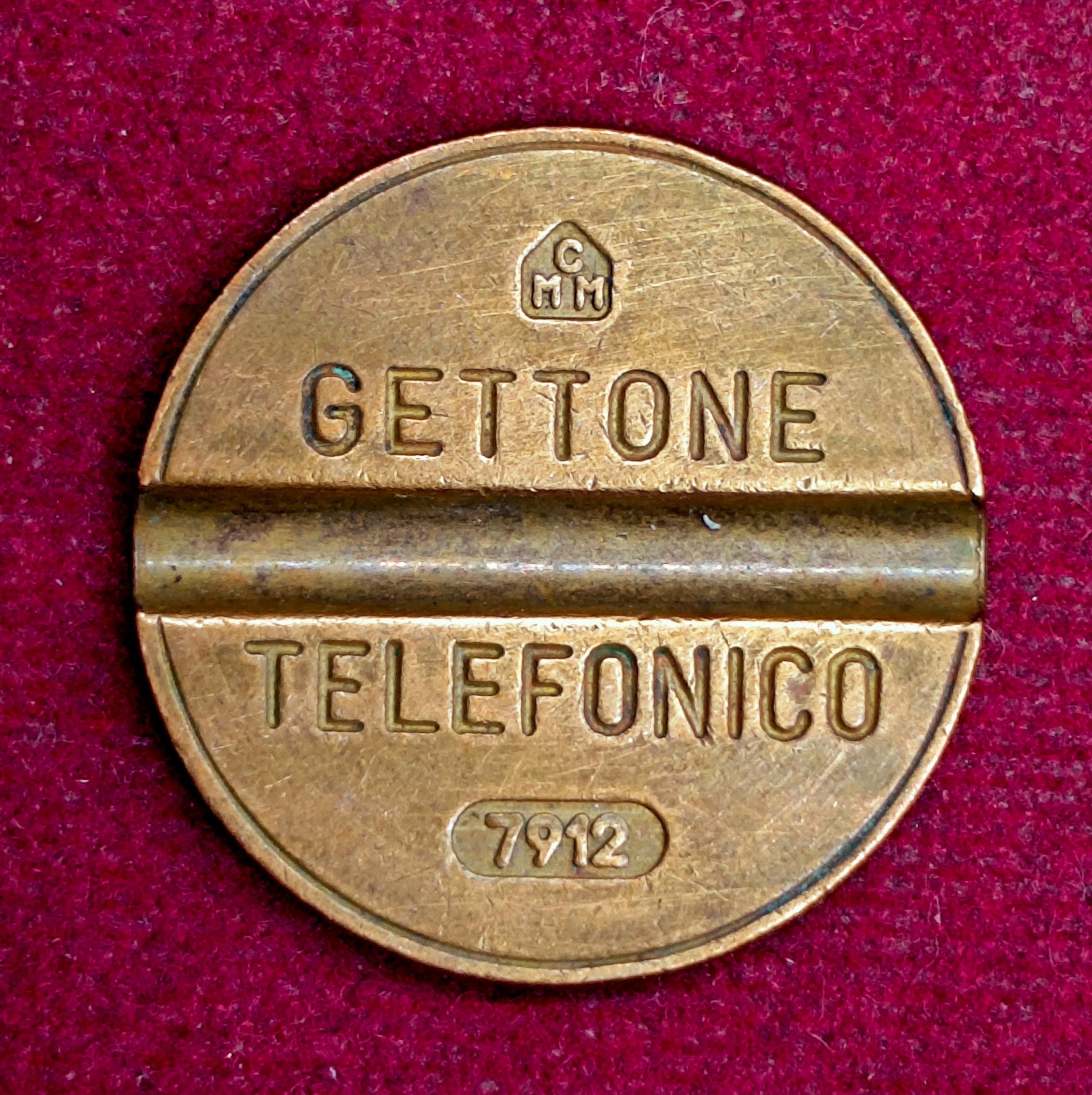 Italy Gettone Telefonico Telephone Token
