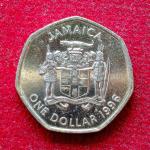 Jamaica 1 Dollar Heptagonal 1996 Coin