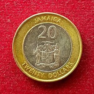 Jamaica 20 Dollars 2001 Coin