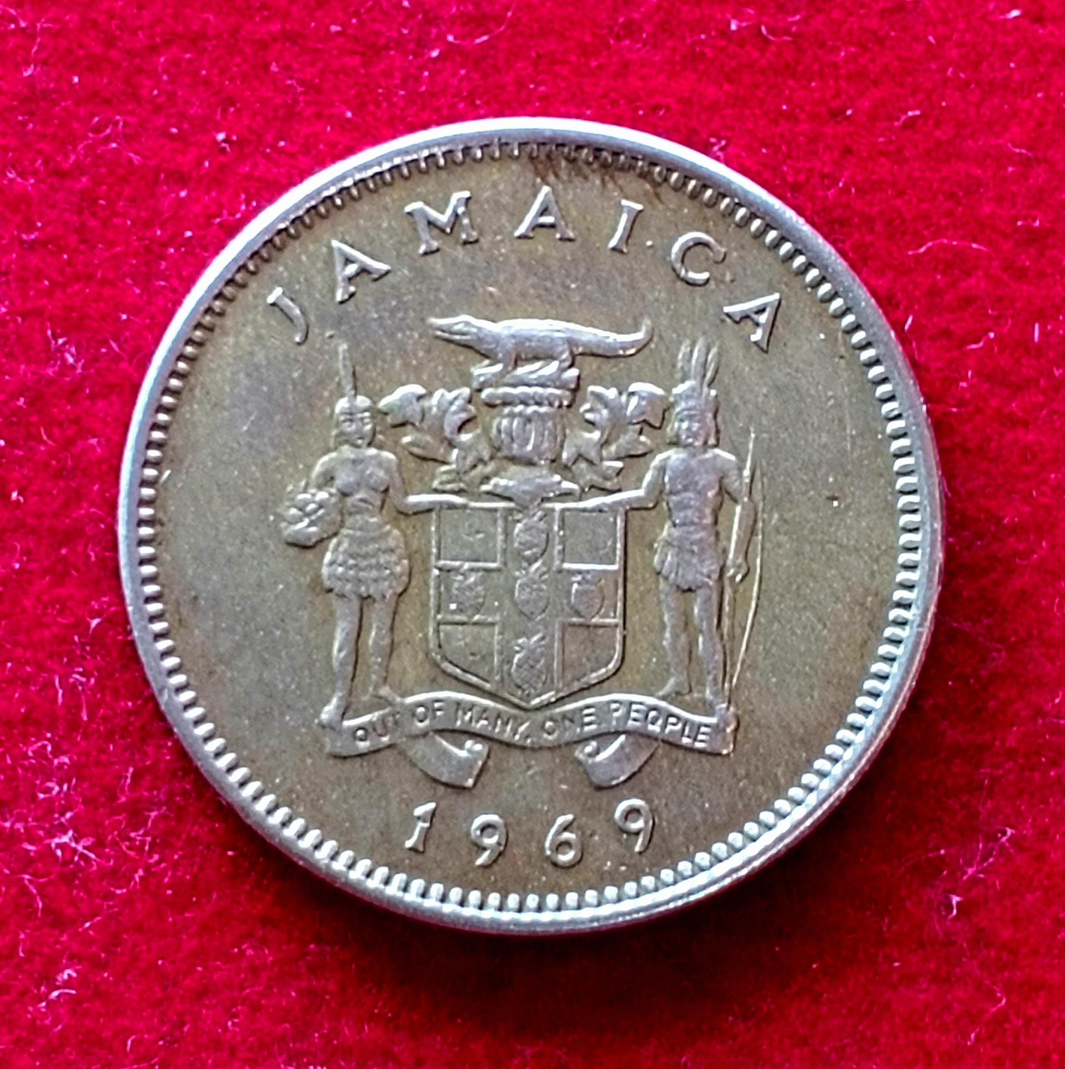 Jamaica 5 Cents 1969 Coin