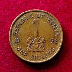 Kenya 1 Shilling 1998 Coin