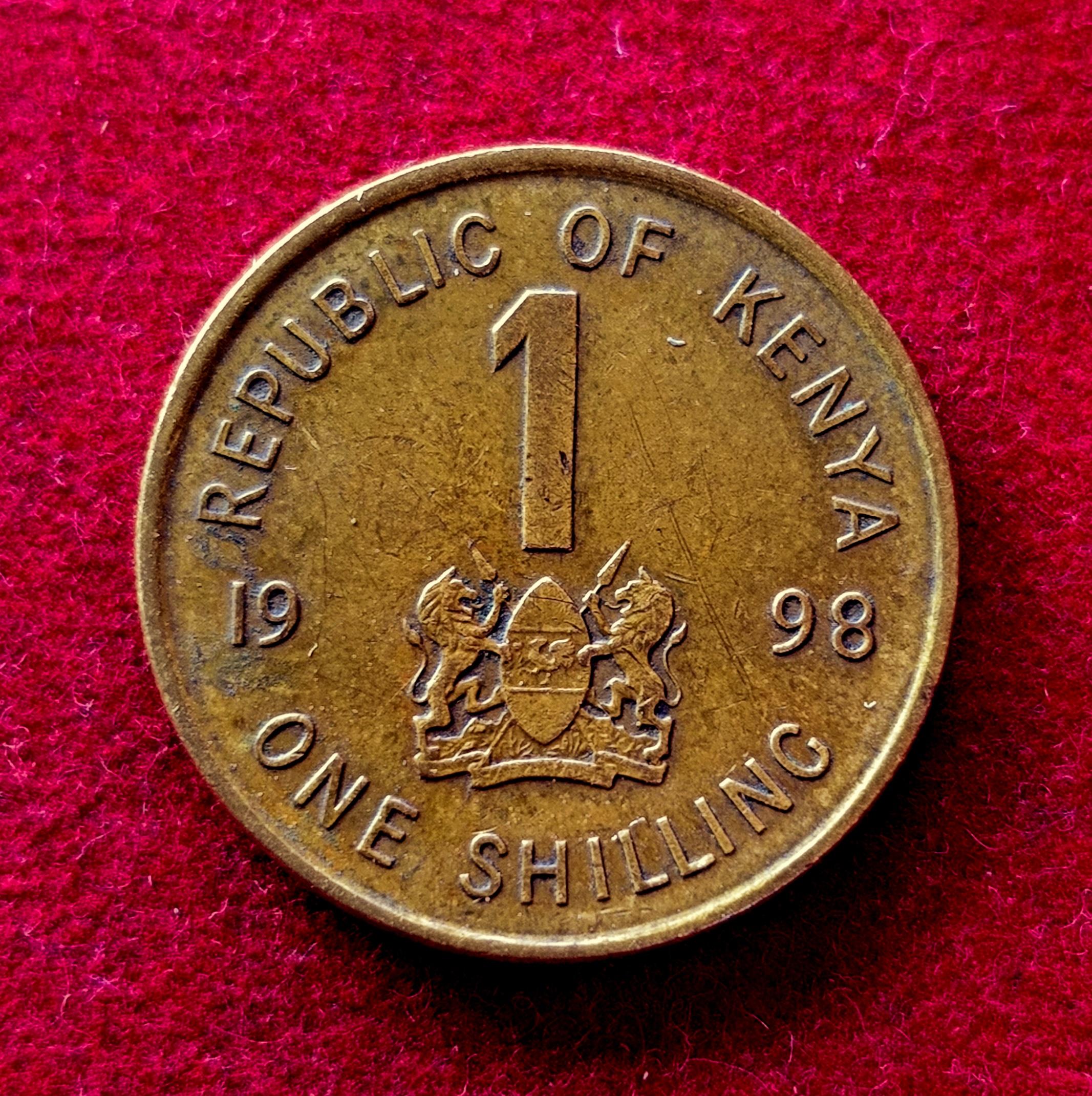 Kenya 1 Shilling 1998 Coin