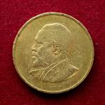 Kenya 5 Cents with legend 1966 Coin