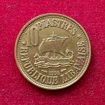 Lebanon 10 Piastres 1955 Coin