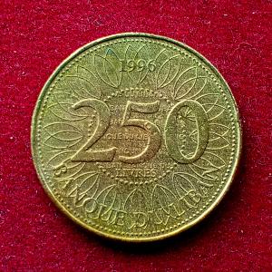 Lebanon 250 Livres 1996 Coin