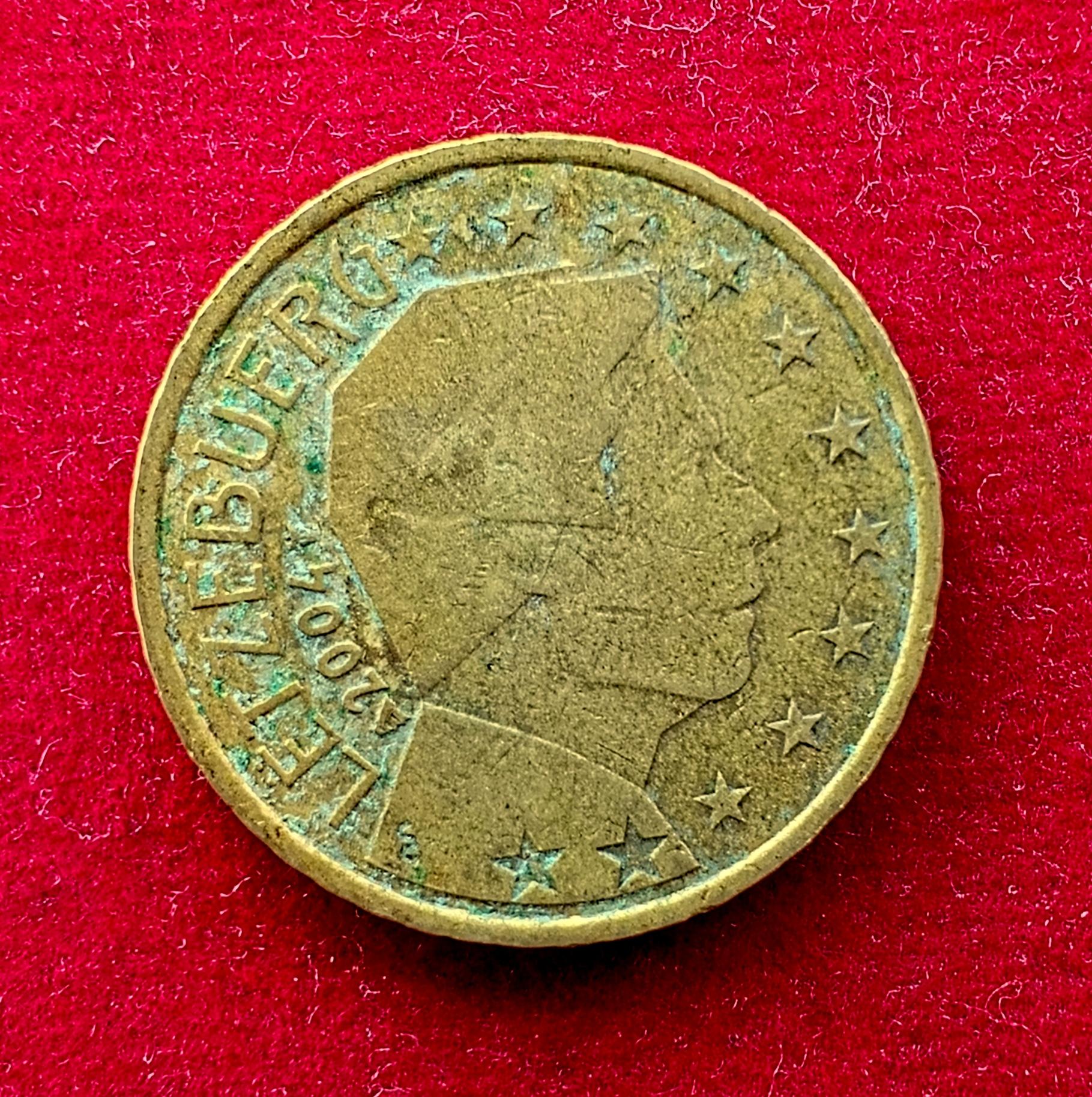 Luxembourg 50 Euro Cents - Henri I 2004 Coin