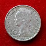 Madagascar 5 Francs 1953 Coin
