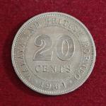 Malaya and British Borneo 20 Cents - Elizabeth II 1961 Coin