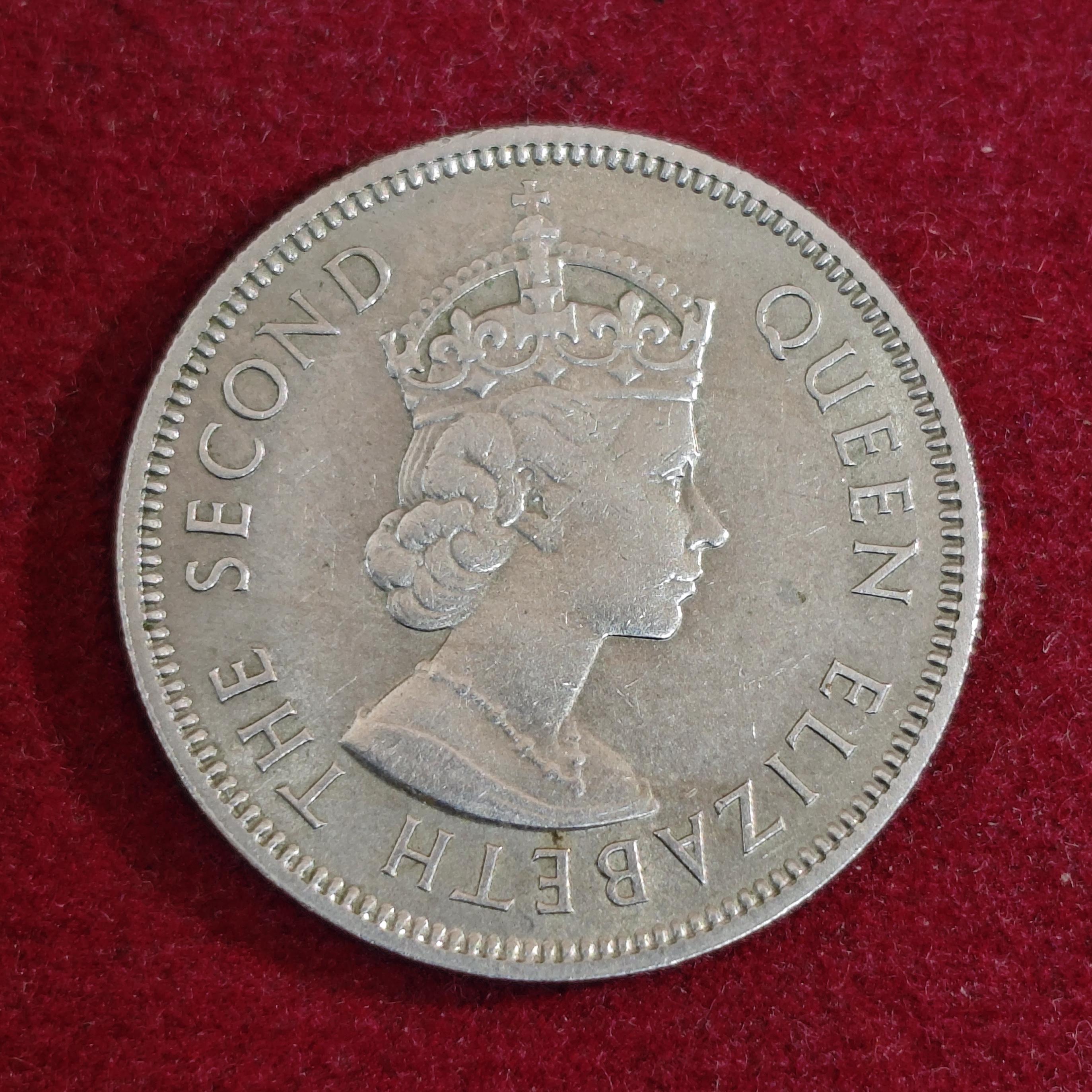 Malaya and British Borneo 20 Cents - Elizabeth II 1961 Coin