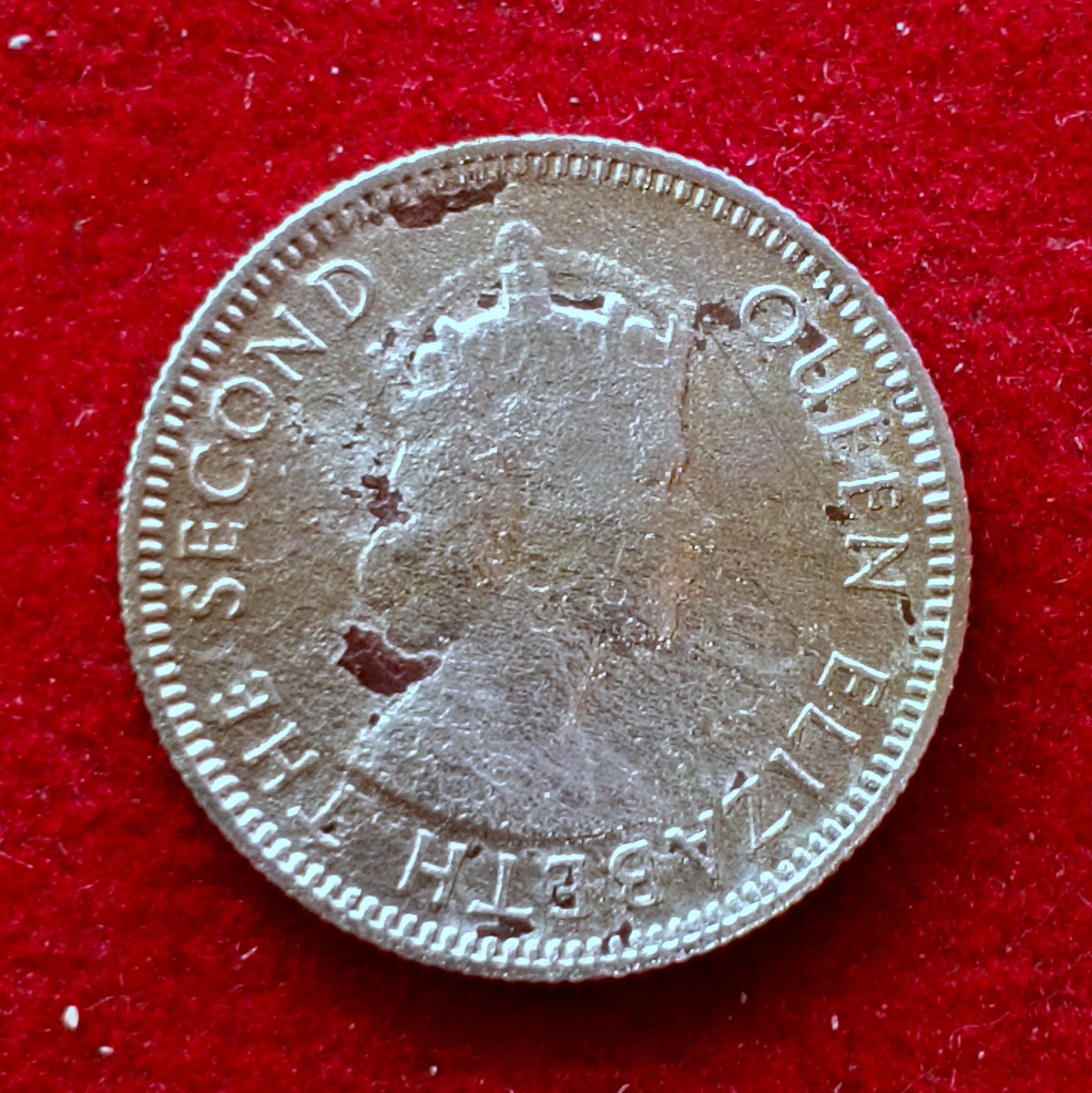 Malaya and British Borneo 5 Cents Elizabeth II 1953 Coin