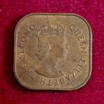 Malaya and British Borneo (Malaysia) 1 Cent Elizabeth II 1957 Coin