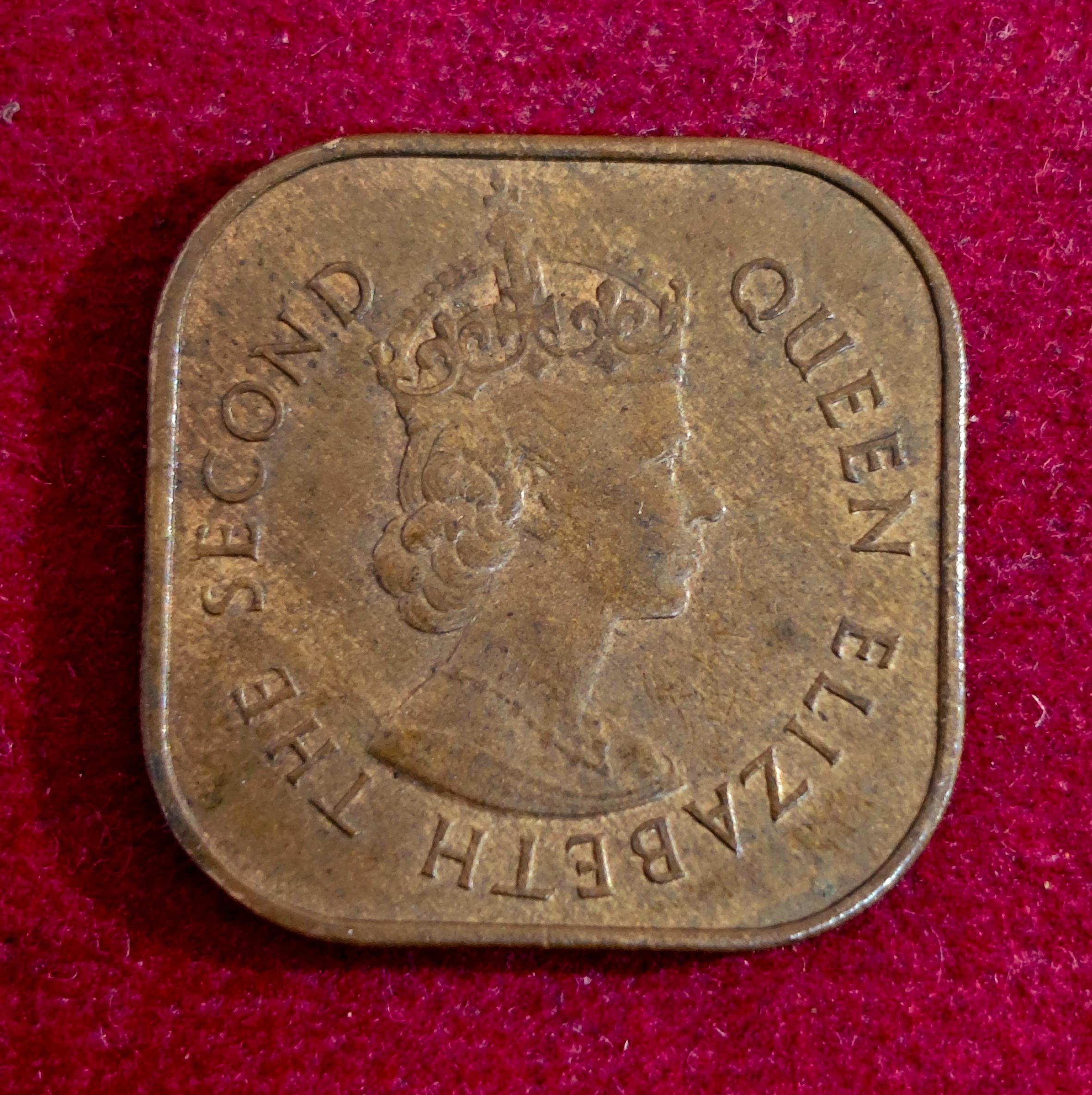 Malaya and British Borneo (Malaysia) 1 Cent Elizabeth II 1957 Coin
